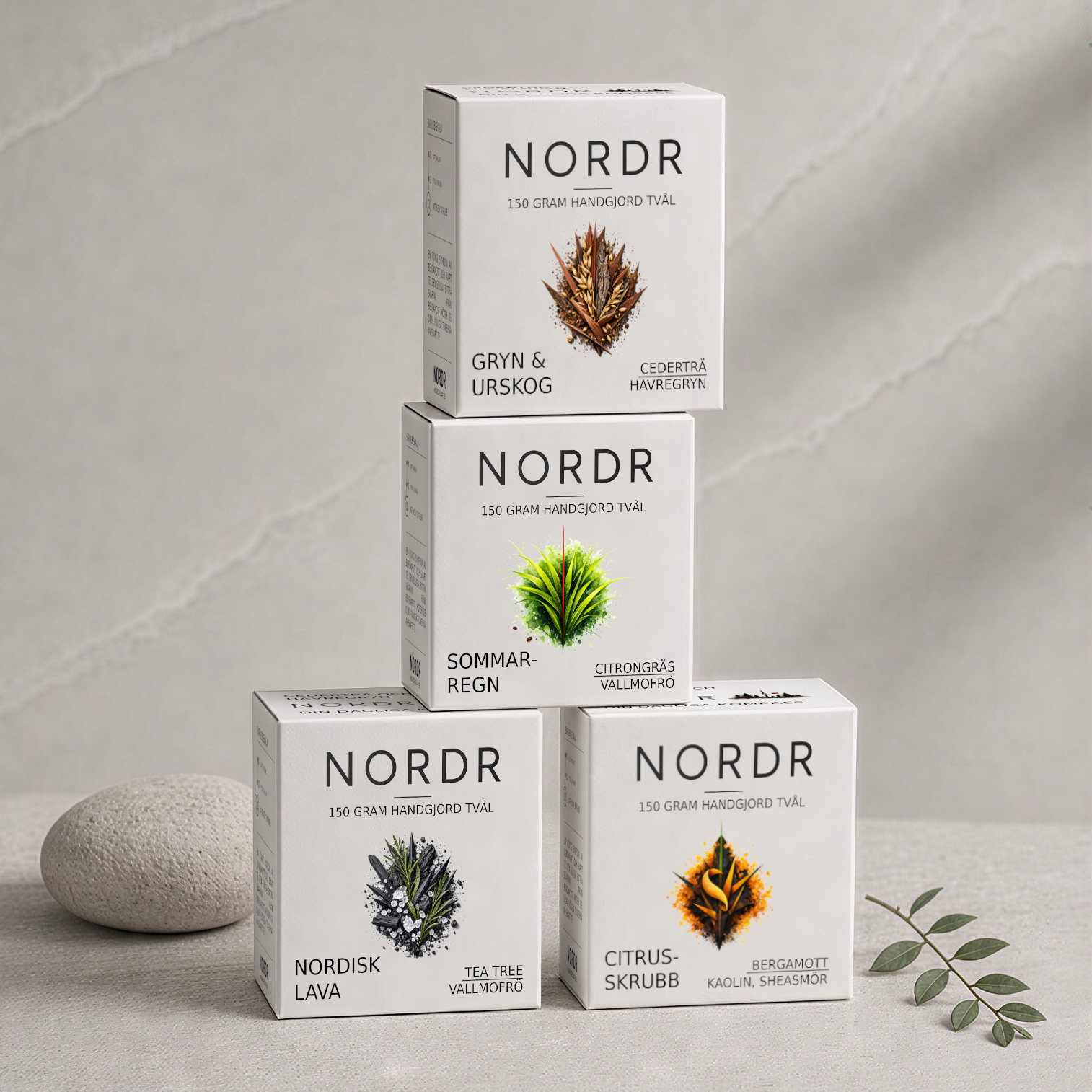 Signaturpaketet - Fyra tvålar